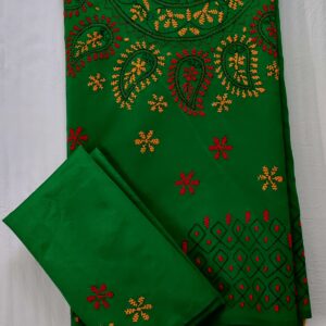 Ghabakala_SKUKANTHA06_Green-Hand-Embroidered-Kantha-Work-Cotton-Silk-Saree